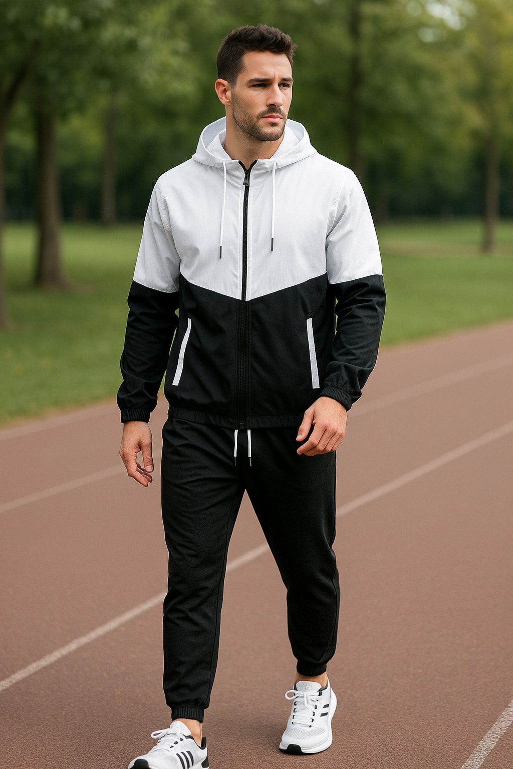 Herren Trainingsanzug 2-teilig (Jacke + Hose) – 2-für-1