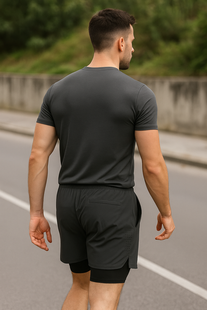 Herren 2-in-1 Laufshorts – SpeedDry (Cópia)