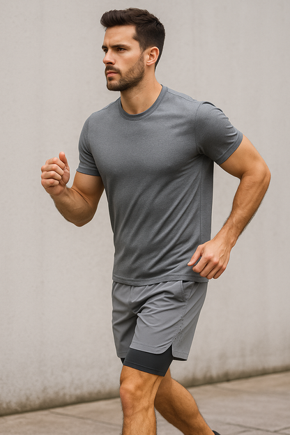 Herren 2-in-1 Laufshorts – SpeedDry (Cópia)