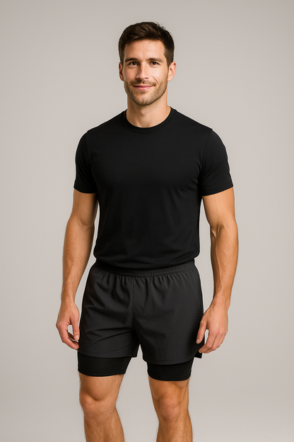 Herren 2-in-1 Laufshorts – SpeedDry (Cópia)