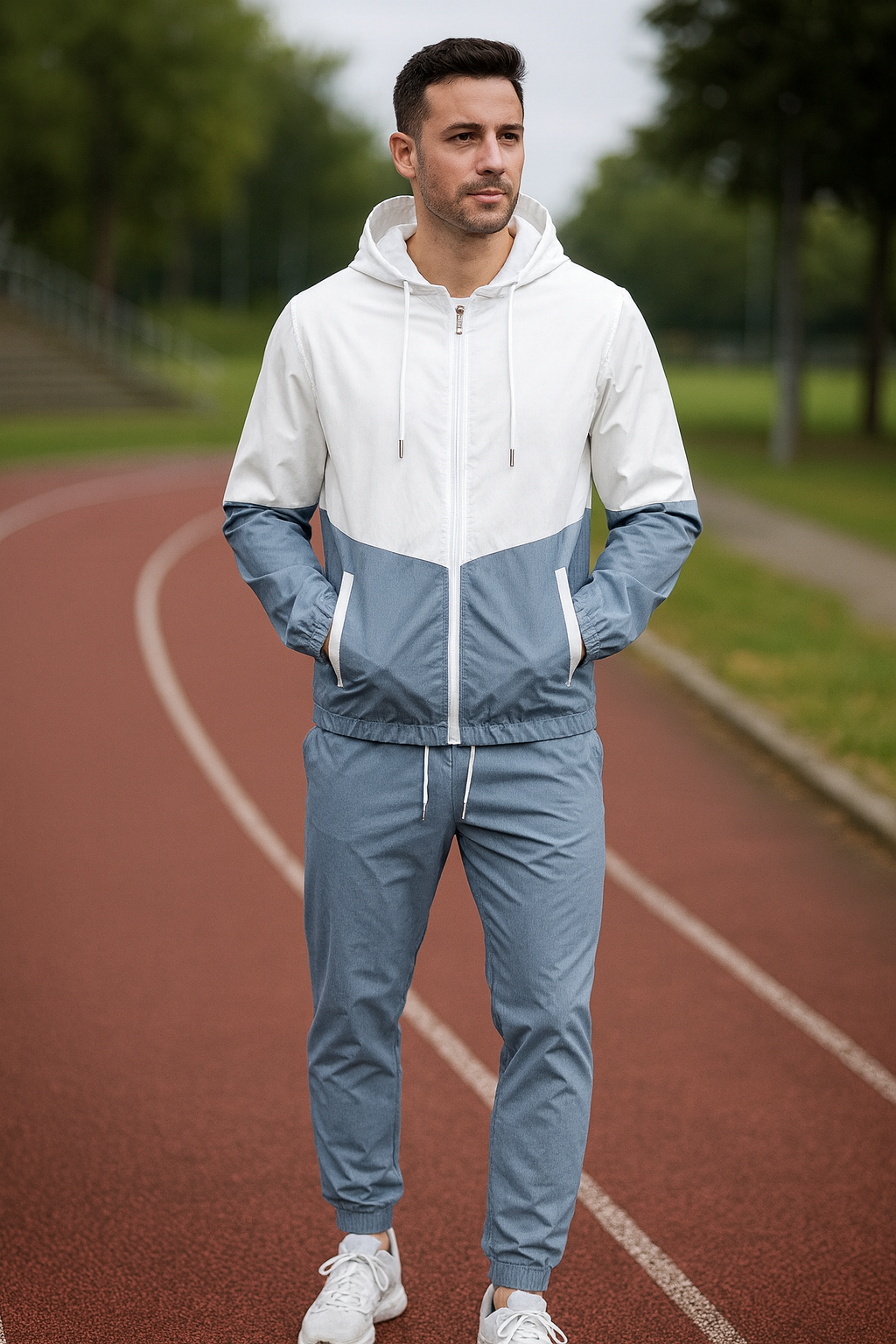 Herren Trainingsanzug 2-teilig (Jacke + Hose) – 2-für-1