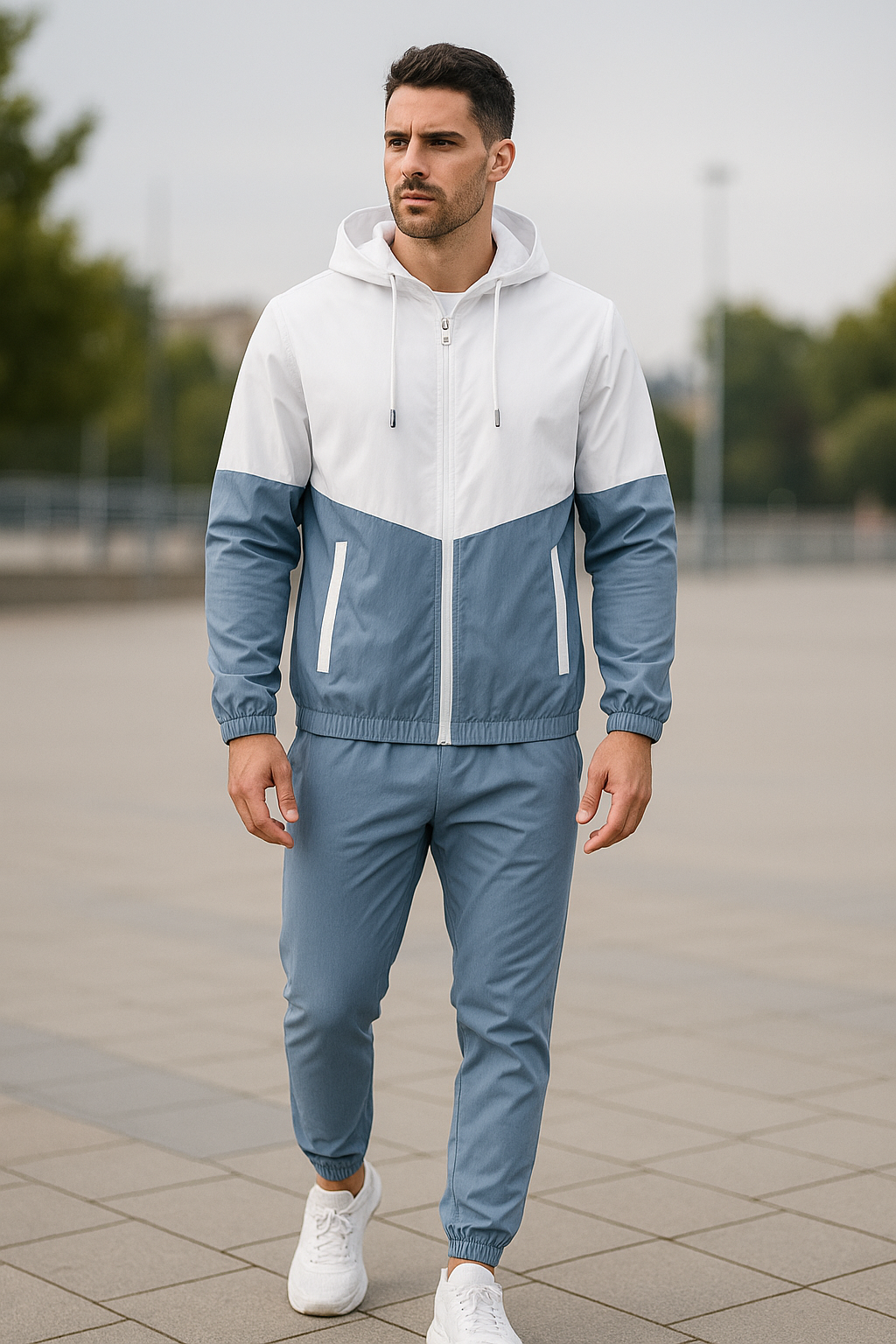 Herren Trainingsanzug 2-teilig (Jacke + Hose) – 2-für-1