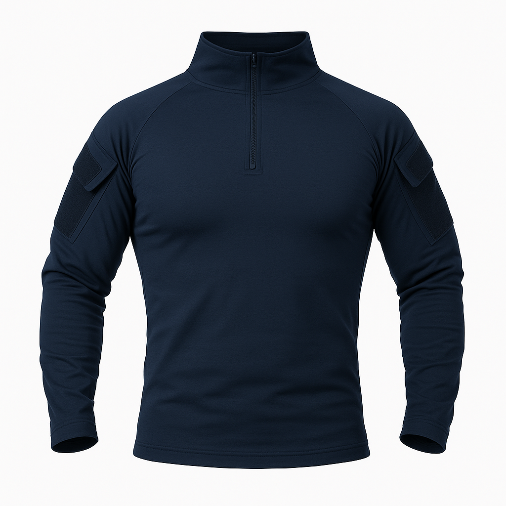 Taktisches Herren-Langarmshirt – Training & Wandern (TrailFit)
