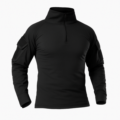 Taktisches Herren-Langarmshirt – Training & Wandern (TrailFit)