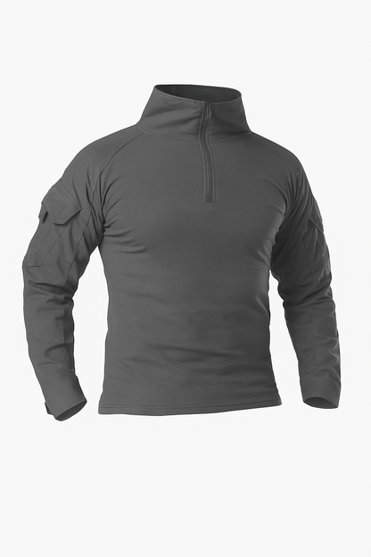 Taktisches Herren-Langarmshirt – Training & Wandern (TrailFit)