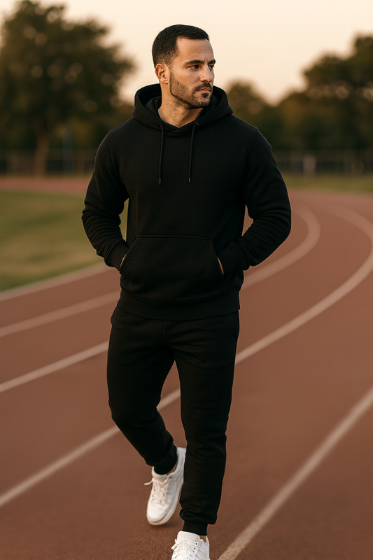 Herren Trainingsanzug 2-teilig (Hoodie + Hose) – 2-für-1