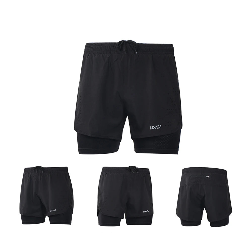 Herren 2-in-1 Laufshorts – SpeedDry (Cópia)