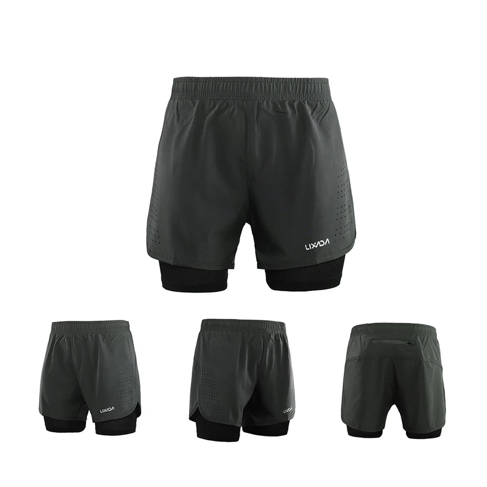Herren 2-in-1 Laufshorts – SpeedDry (Cópia)