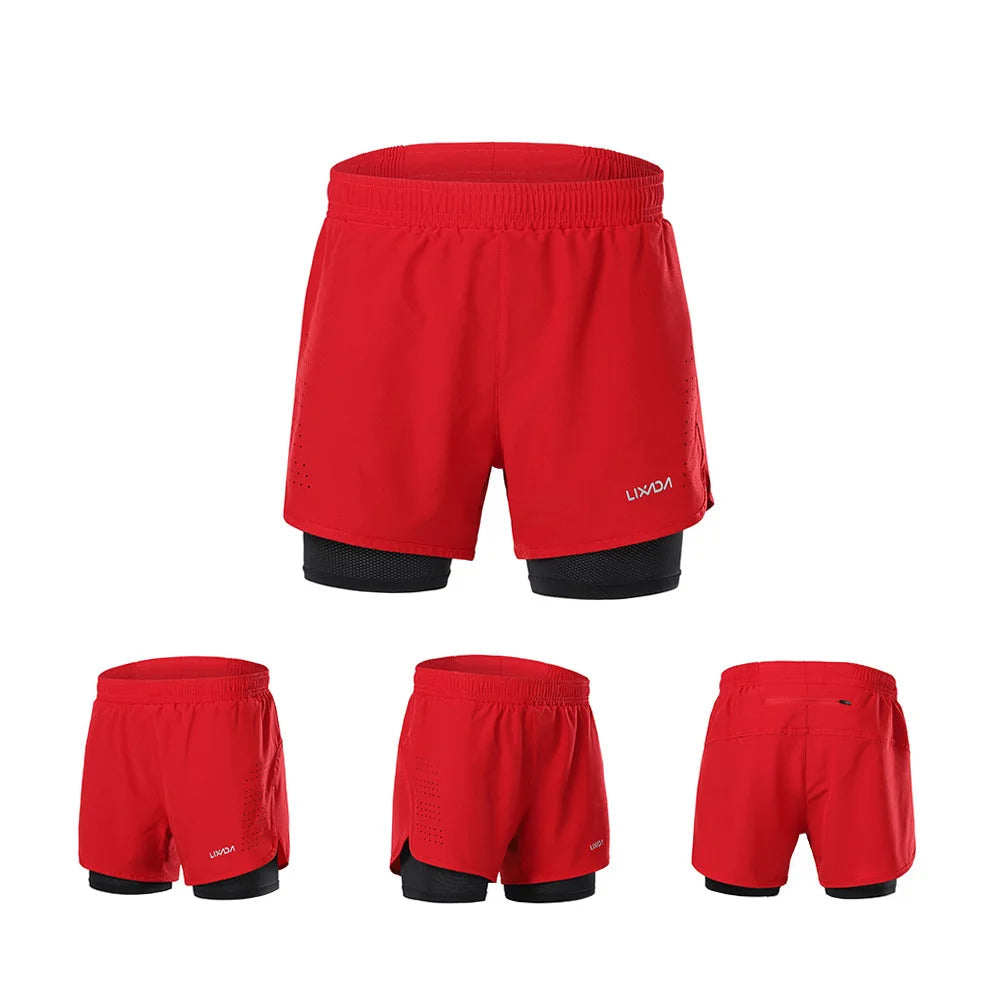 Herren 2-in-1 Laufshorts – SpeedDry (Cópia)