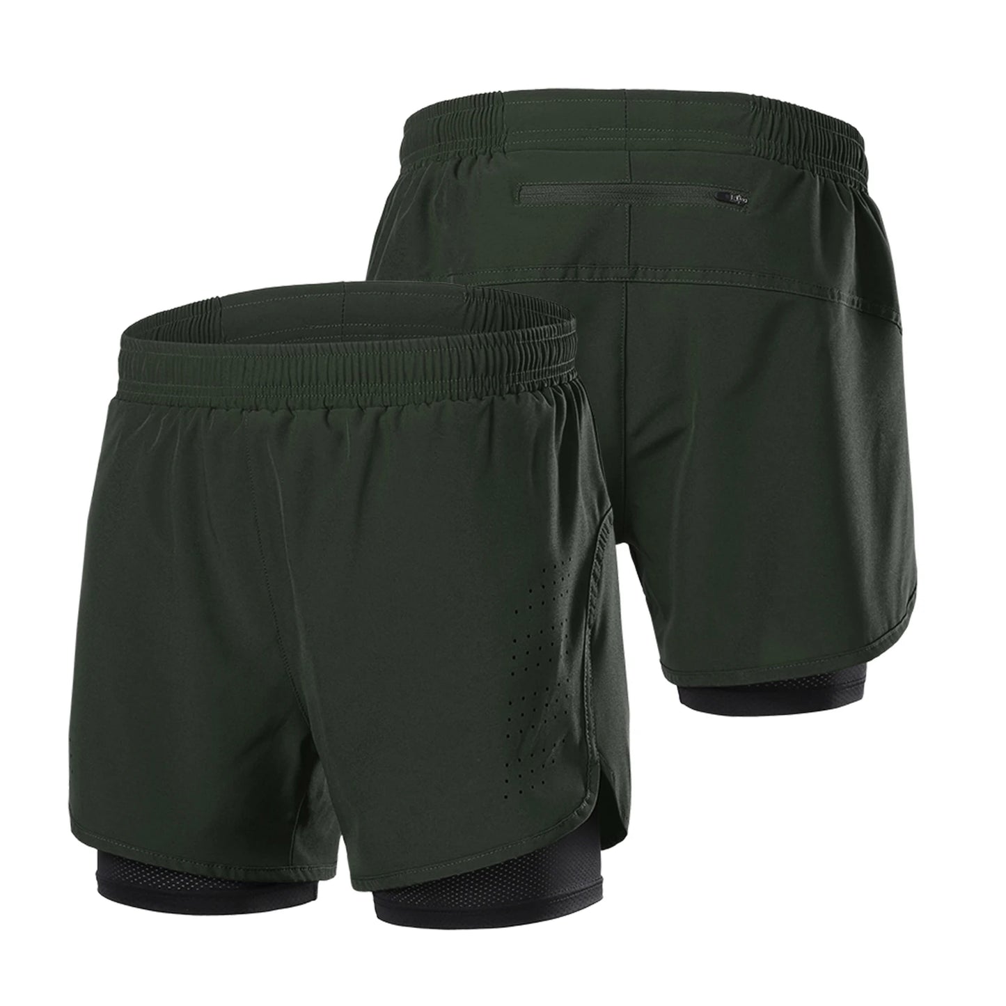 Herren 2-in-1 Laufshorts – SpeedDry (Cópia)
