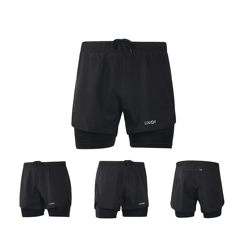 Herren 2-in-1 Laufshorts – SpeedDry (Cópia)
