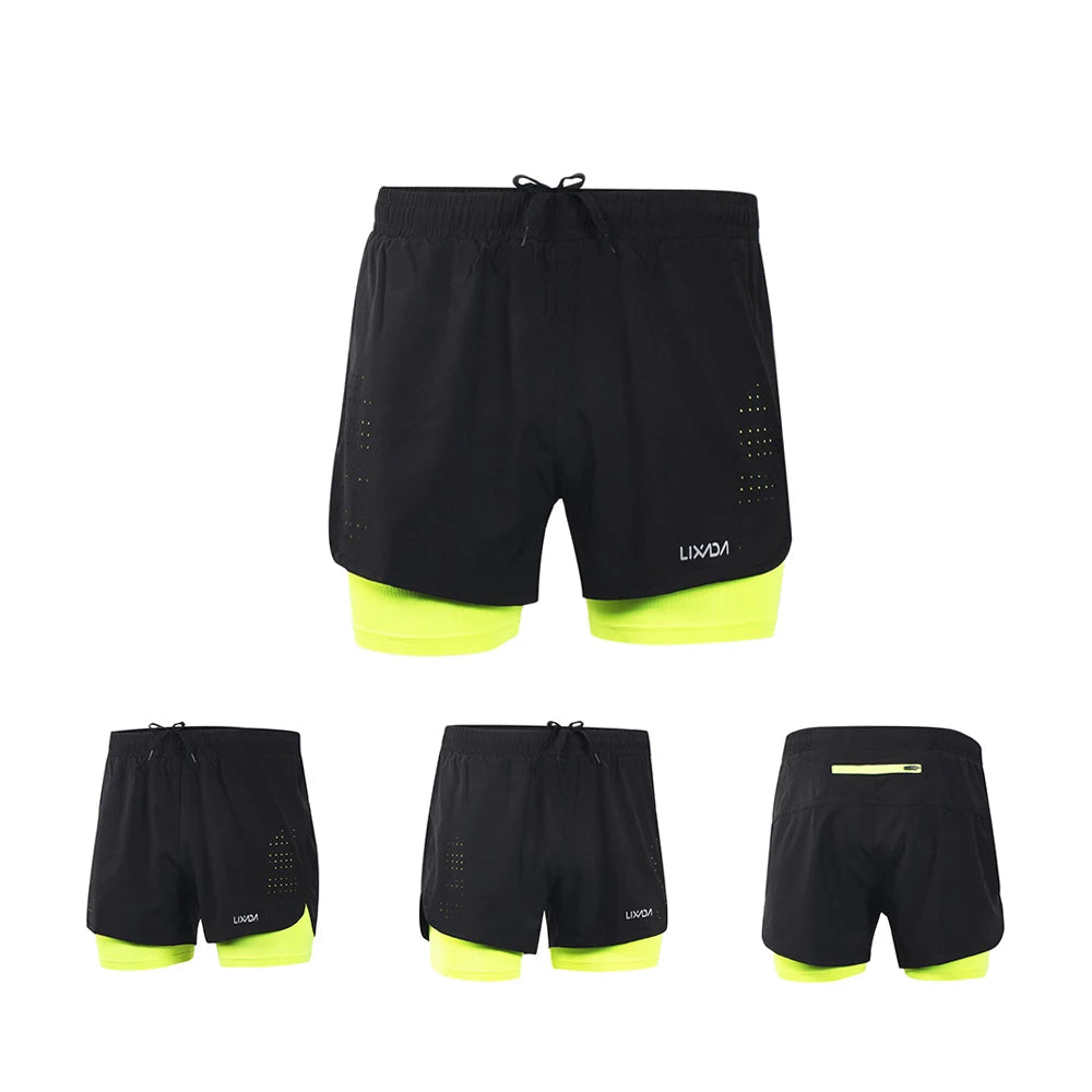 Herren 2-in-1 Laufshorts – SpeedDry (Cópia)
