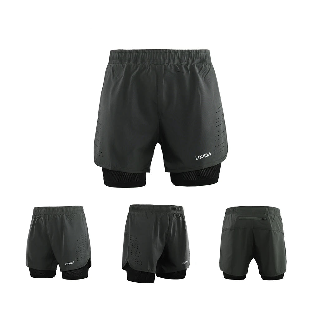 Herren 2-in-1 Laufshorts – SpeedDry (Cópia)